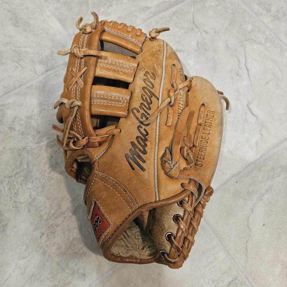 Vintage MacGregor MG30 Baseball Glove 11" RHT Fastback Rick Sutcliffe Signature